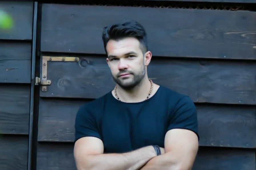 Marko Bubas, founder and head coach of Bubas Gym in Croatia, standing with arms crossed