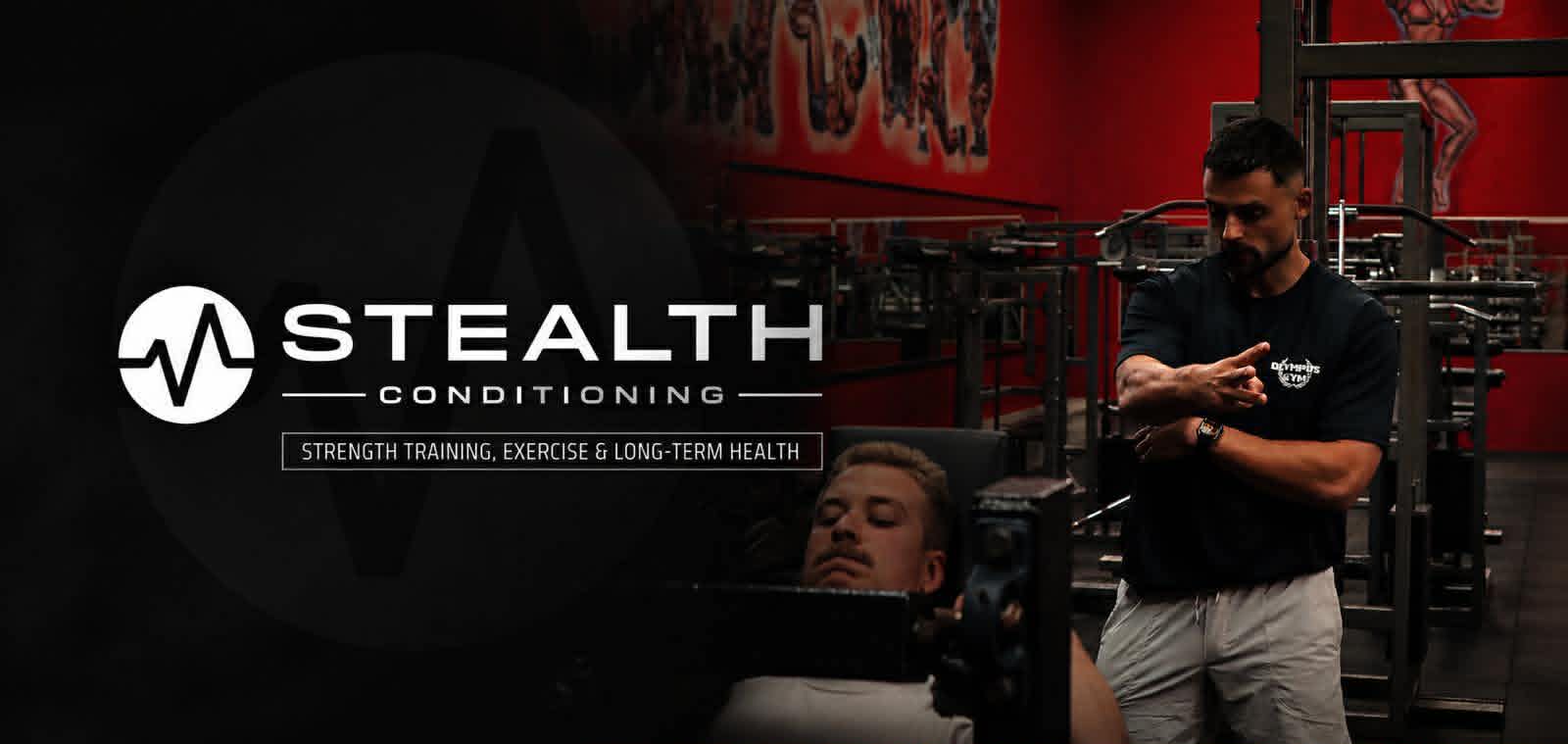 Stealth Conditioning coach Nick Hogan working with a client at Olympus Gym in Sydney